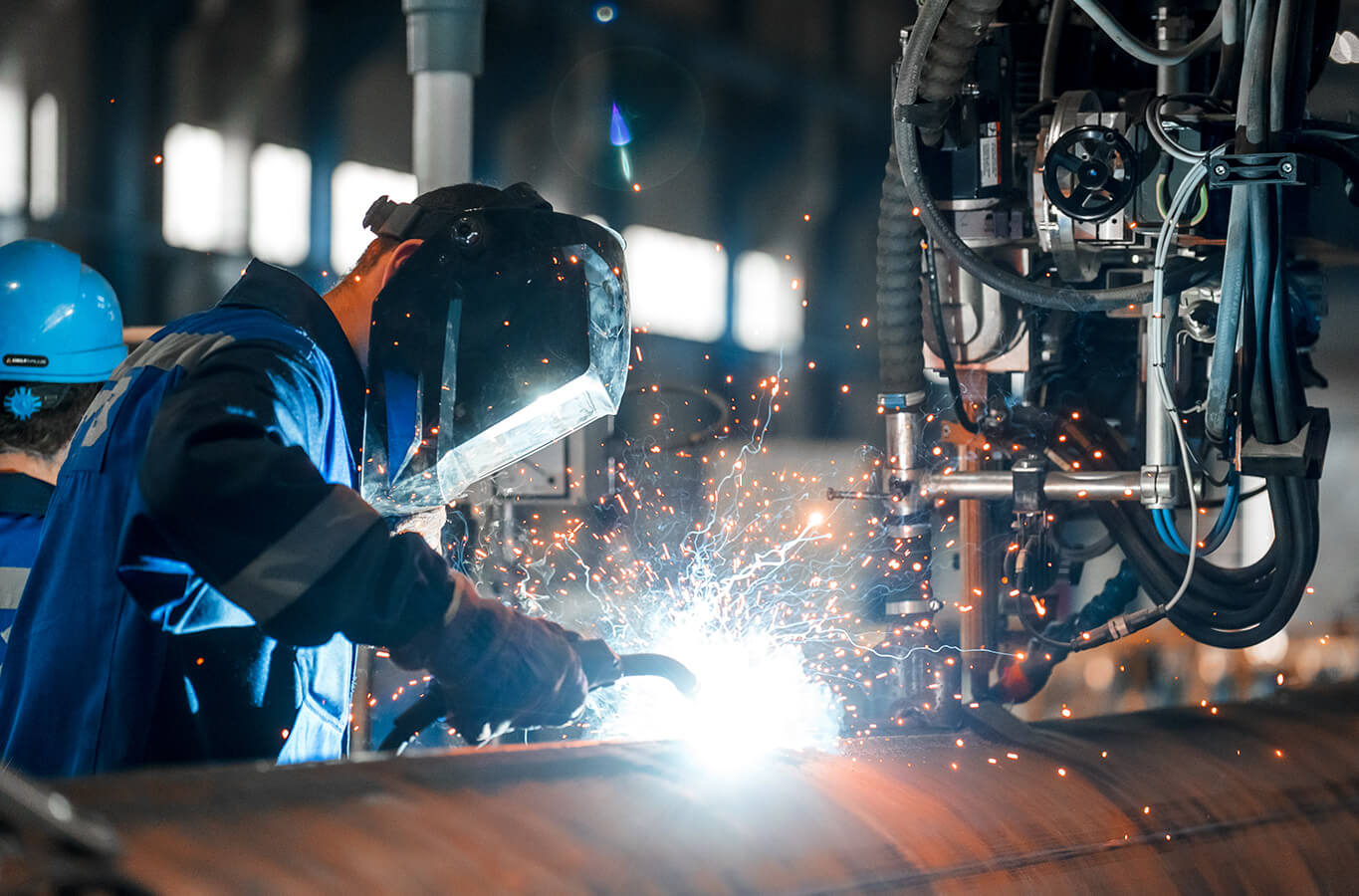 Industrial welding and automated manufacturing
